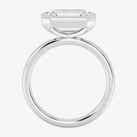 (F / Si1) Womens 3 CT. Lab Grown White Diamond 10K Gold Solitaire Engagement Ring