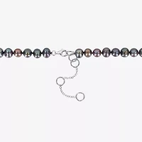 Mens Black 19 Inch Strand Necklace