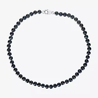 Mens Black 20 Inch Strand Necklace