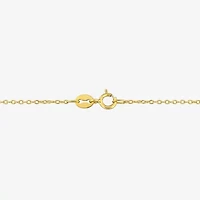 Womens Genuine White Opal 18K Gold Over Silver Butterfly 17 Inch Pendant Necklace