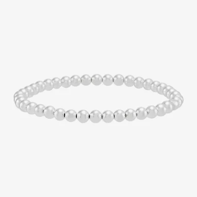 Silpada Womens Sterling Silver Round Beaded Bracelet