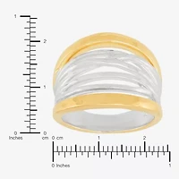Silpada Womens 16.5MM Sterling Silver Band
