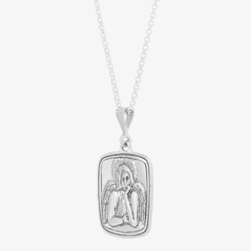 Silpada Womens Sterling Silver Square 18 Inch Pendant Necklace