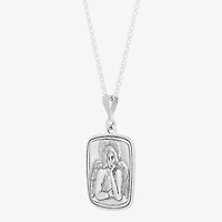 Silpada Womens Sterling Silver Square 18 Inch Pendant Necklace