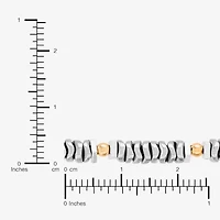 Silpada Womens Black Hematite Sterling Silver Beaded Bracelet