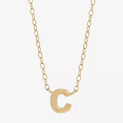 Limited Quantities! Womens 10K Gold 18 Inch Pendant Necklace
