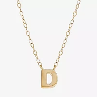 Limited Quantities! Womens 10K Gold 18 Inch Pendant Necklace