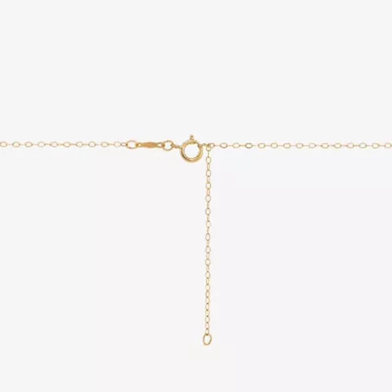 Limited Quantities! Womens 10K Gold 18 Inch Pendant Necklace