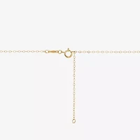 Limited Quantities! Womens 10K Gold 18 Inch Pendant Necklace