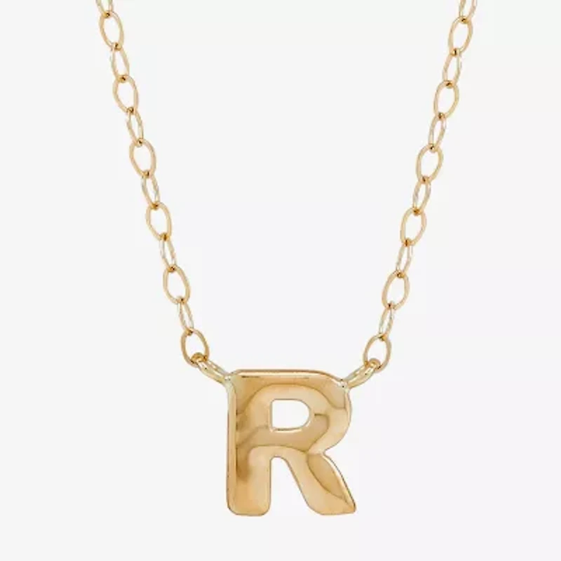 Limited Quantities! Womens 10K Gold 18 Inch Pendant Necklace