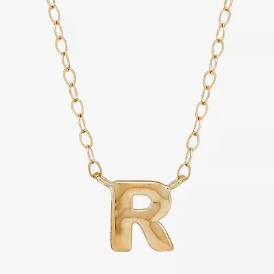 Limited Quantities! Womens 10K Gold 18 Inch Pendant Necklace