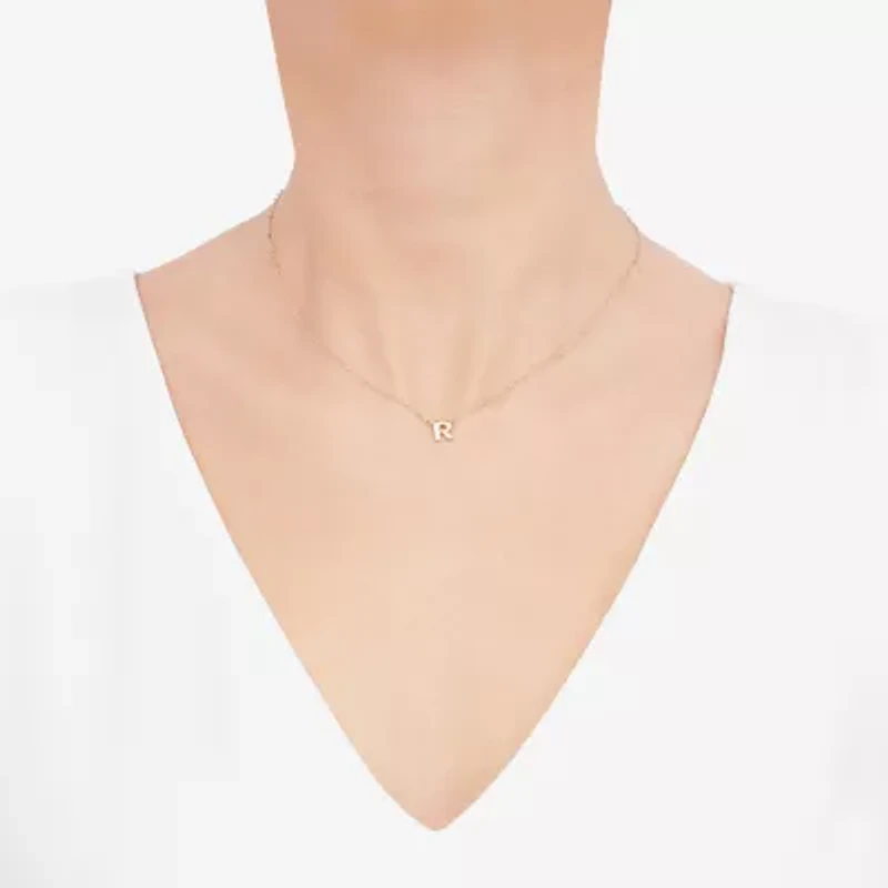 Limited Quantities! Womens 10K Gold 18 Inch Pendant Necklace