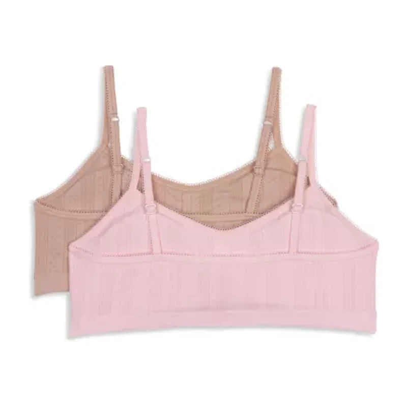 Maidenform Little & Big Kid Girls Seamless Light Support Bralette Rj25130-As1