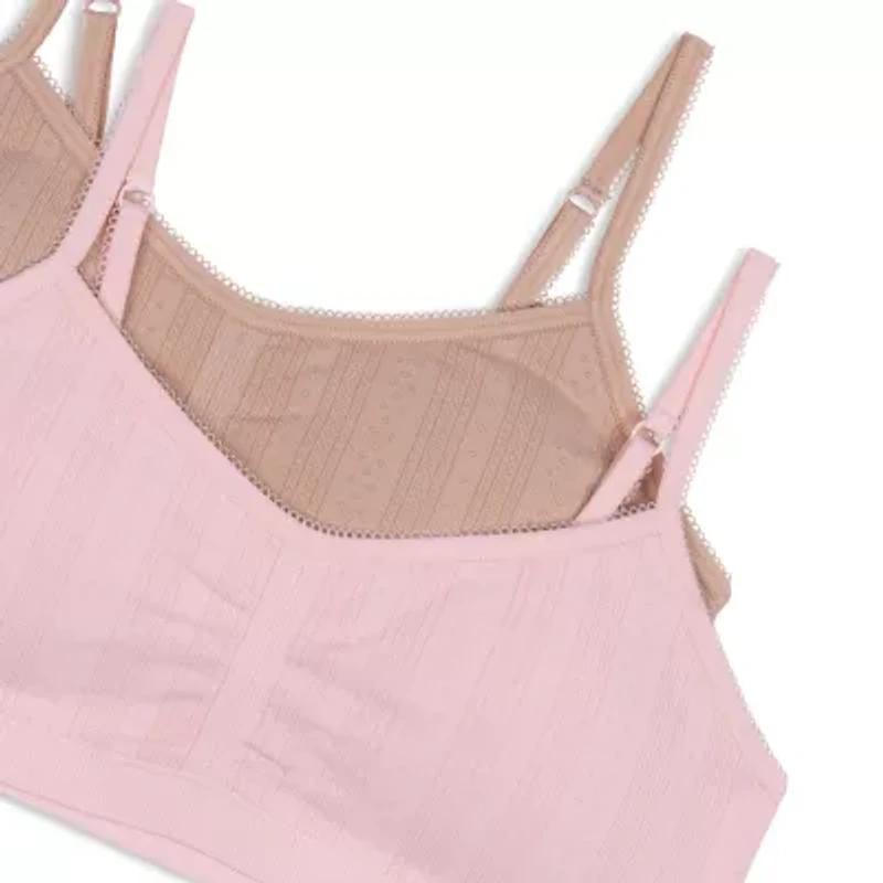 Maidenform Little & Big Kid Girls Seamless Light Support Bralette Rj25130-As1