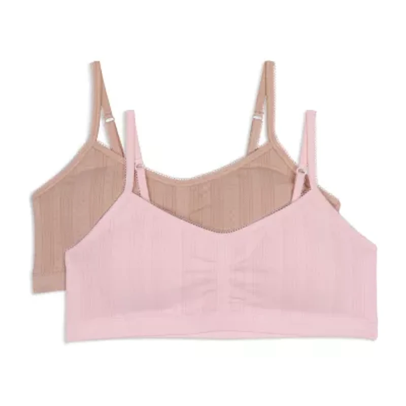 Maidenform Little & Big Kid Girls Seamless Light Support Bralette Rj25130-As1