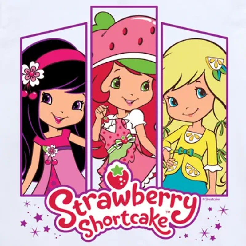 Strawberry Shortcake Big Kid Girls Crew Neck Short Sleeve T-Shirt