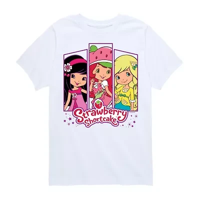 Strawberry Shortcake Big Kid Girls Crew Neck Short Sleeve T-Shirt