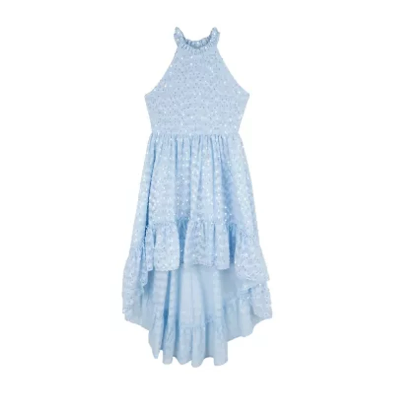 Rare Editions Big Kid Girls Embellished Sleeveless Flower Girl A-Line Dress