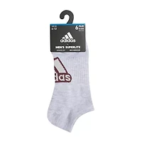 adidas Superlite Mens Multi-Pack 6 Pair No Show Socks