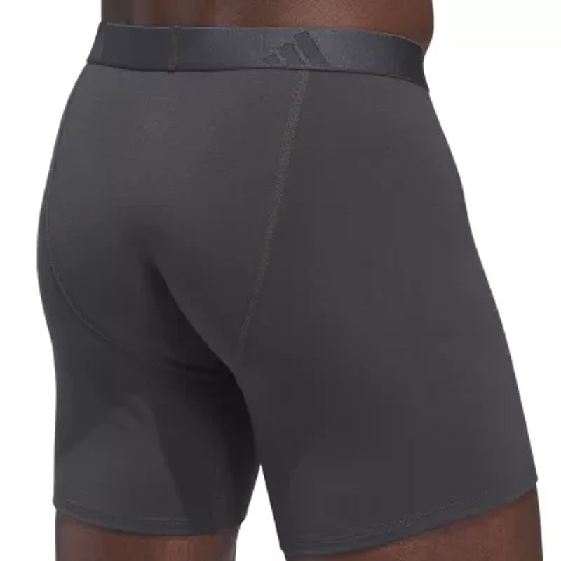 adidas Luxe Comfort Mens 3 Pack Boxer Briefs 5159307