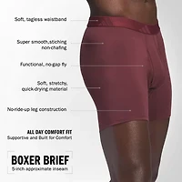 adidas Luxe Comfort Mens 3 Pack Boxer Briefs 5159307