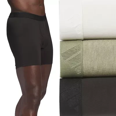 adidas Luxe Comfort Mens 3 Pack Boxer Briefs 5159307