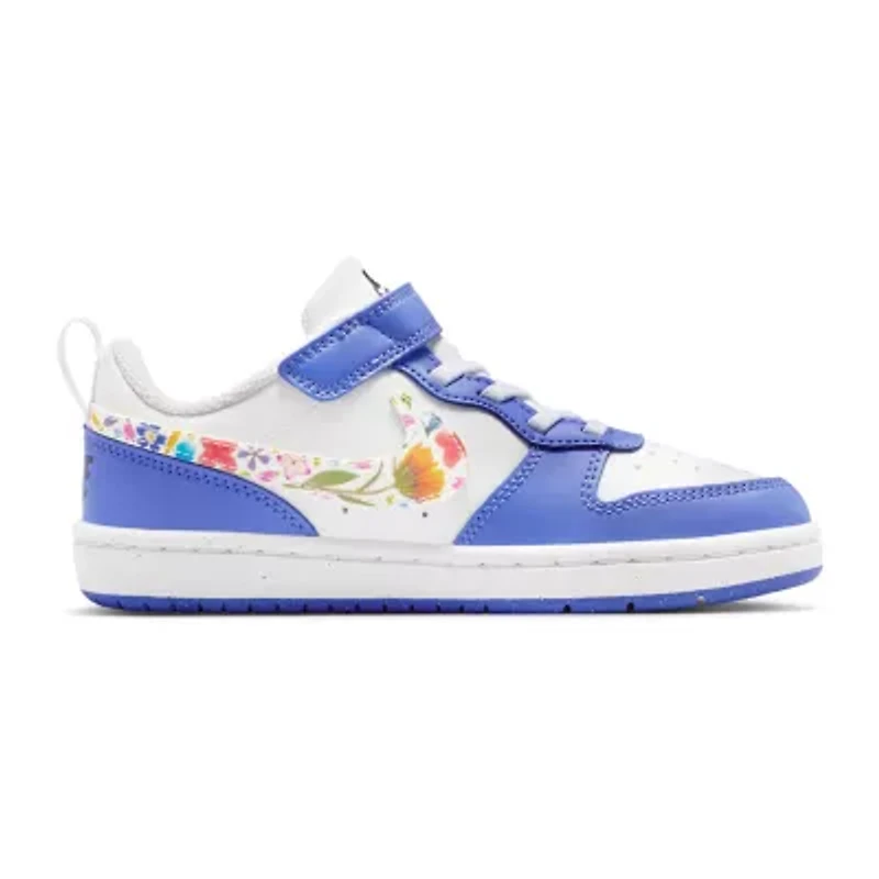 Nike Court Borough Low Fl Little Kid Girls Sneakers