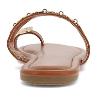 Mia Girl Womens Neutrals Slide Sandals