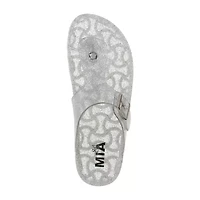 Mia Girl Jellies Womens Footbed Sandals