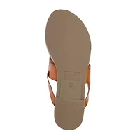 Mia Girl Womens Neutrals Flip-Flops