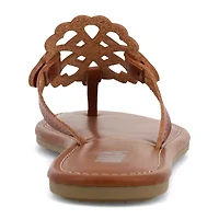 Mia Girl Womens Neutrals Flip-Flops