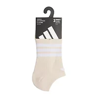 adidas Womens 3 Pair No Show Socks
