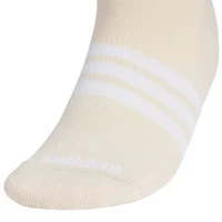 adidas Womens 3 Pair No Show Socks