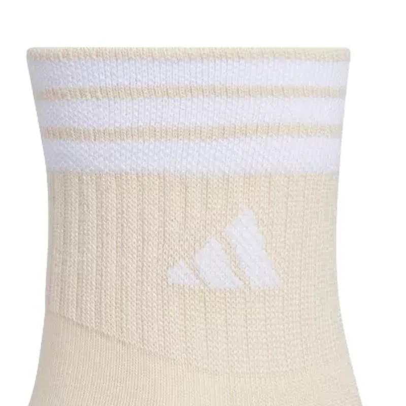 adidas Womens 3 Pair Quarter Ankle Socks