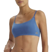 Adidas Micro Bodyfit Padded Scoop Bralette-4A0460