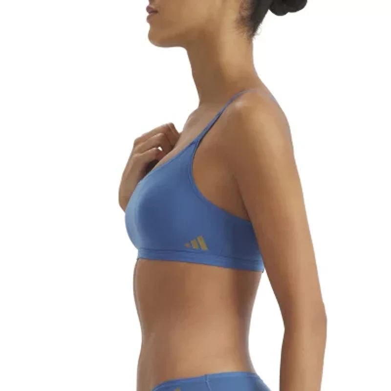 Adidas Micro Bodyfit Padded Scoop Bralette-4A0460