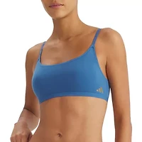 Adidas Micro Bodyfit Padded Scoop Bralette-4A0460