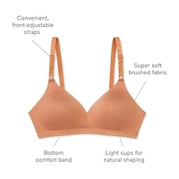 Warners® Cloud 9® Super Soft Wireless Lightly Lined Comfort Bra 1269