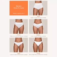 Warners® No Pinching, Problems® Dig-Free Comfort Waist with Lace Microfiber Hipster 5609J