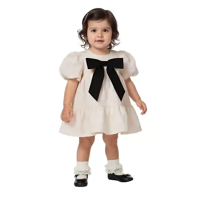 Bonnie Jean Baby Girls Short Sleeve Balloon Empire Waist Dress