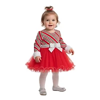 Bonnie Jean Baby Girls Long Sleeve Tutu Dress