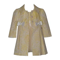 Bonnie Jean Baby Girls 2-pc. Dress Set