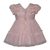 Bonnie Jean Baby Girls Short Sleeve A-Line Dress