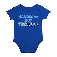 Baby Starters Boys Round Neck Short Sleeve Bodysuit