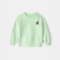 Carter's Toddler Girls Round Neck Long Sleeve Sweatshirt
