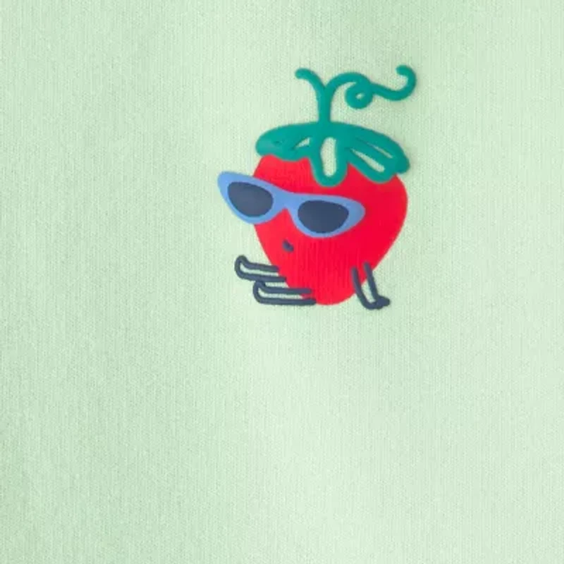 Carter's Toddler Girls Round Neck Long Sleeve Sweatshirt