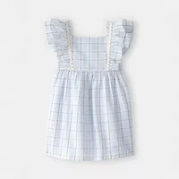 Carter's Toddler Girls Short Sleeve Ruffled A-Line Dress