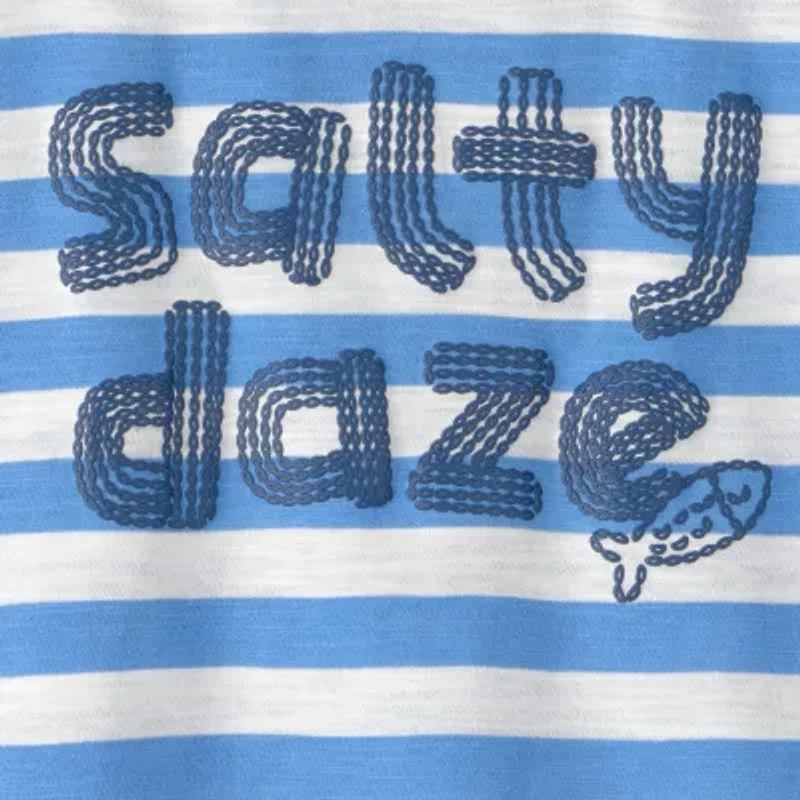 Carter's Toddler Boys Round Neck Short Sleeve T-Shirt