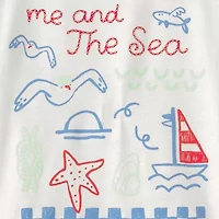 Carter's Toddler Boys Round Neck Short Sleeve Regular Fit Graphic T-Shirt