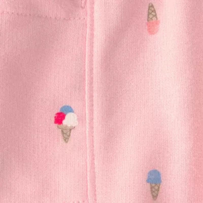 Carter's Toddler Girls Mid Rise Knit Pull-On Short